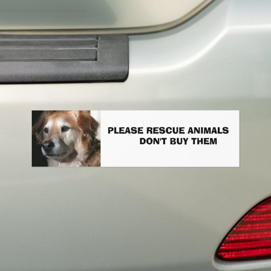 Dieren...        bumpersticker (Op auto)