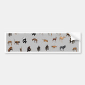 Dieren Bumpersticker (Voorkant)
