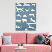 Dieren Canvas Afdruk (Insitu (Woonkamer))