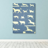 Dieren Canvas Afdruk (Insitu (Houten vloer))