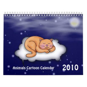 Dieren Cartoon 2010 Agenda Kalender