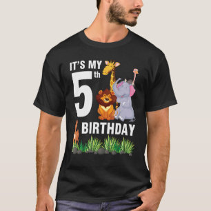 Dieren dansen me vijf jaar lang gelukkig.. het is  t-shirt