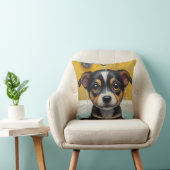 Dieren die een bad nemen is grappig kussen (Stoel)