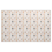 dieren die muziek spelen en liedjes zingen stof (Fat Quarter)