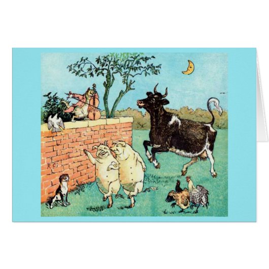  - dieren die onder de maan dansen, (Voorkant Horizontaal)