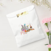 Dieren die partij zijn - Schuddieren met een parti Bedankzakje (Gezegeld)