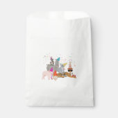 Dieren die partij zijn - Schuddieren met een parti Bedankzakje (Voorkant)