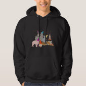 Dieren die partij zijn - Schuddieren met een parti Hoodie (Voorkant)