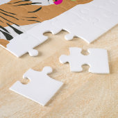 Dieren die partij zijn - Schuddieren met een parti Legpuzzel (Zijkant)