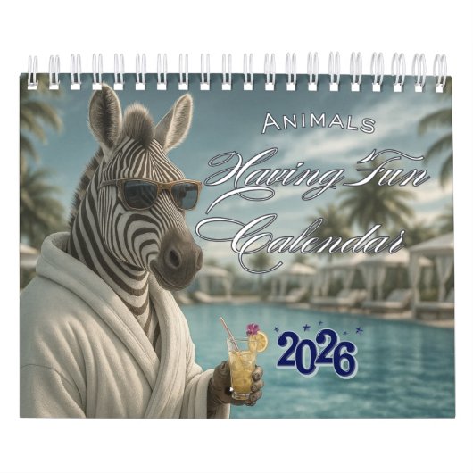 Dieren die plezier hebben Kalender (Hoes)