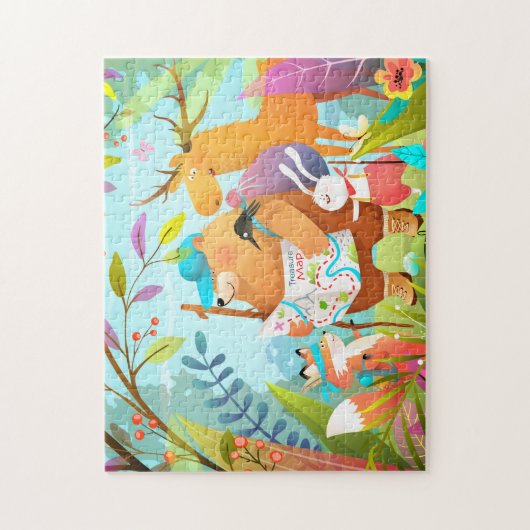 Dieren die puzzels hakken (Verticaal)