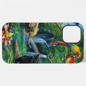 Dieren die samenleven kussen kussen iPhone hoesje (Achterkant horizontaal)