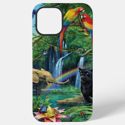 Dieren die samenleven kussen kussen iPhone hoesje (Achterkant)
