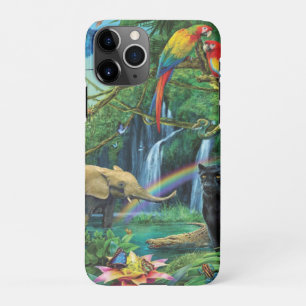 Dieren die samenleven werpen kussen iPhone 11Pro hoesje