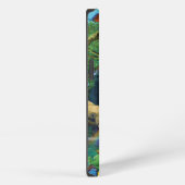 Dieren die samenleven werpen kussen iPhone hoesje (Rechterkant)