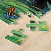 Dieren die samenleven werpen kussen legpuzzel (Zijkant)