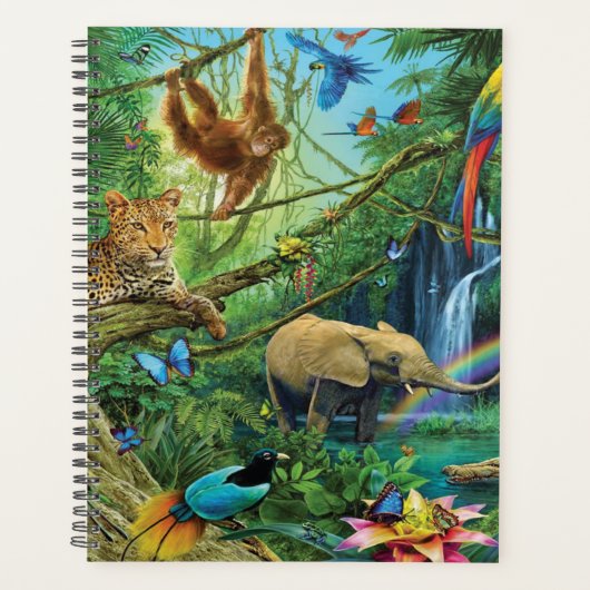 Dieren die samenleven werpen kussen planner (Voorkant)