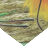 Dieren die samenleven werpen kussen tafelkleed (Gekanteld)