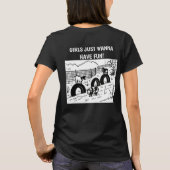 Dieren die spelen t-shirt (Achterkant)