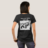 Dieren die spelen t-shirt (Achterkant volledig)