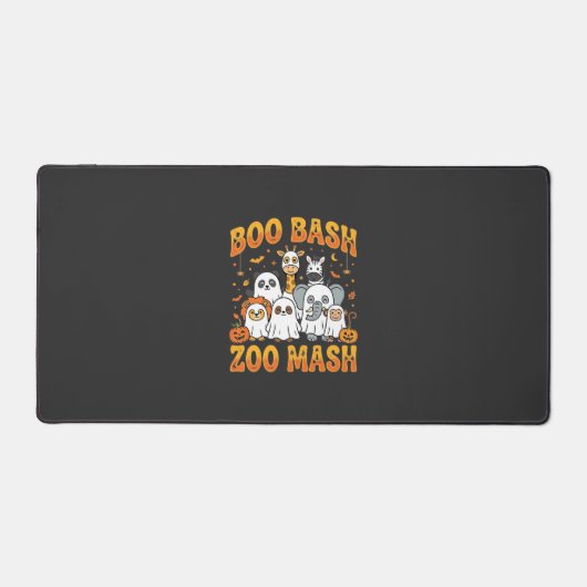 Dieren Dierenpark Halloween Boo Bash Zoo Mash_1 Bureaumat (Voorkant)