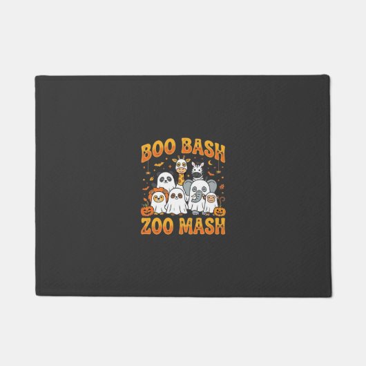 Dieren Dierenpark Halloween Boo Bash Zoo Mash_1 Deurmat (Voorkant)