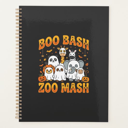 Dieren Dierenpark Halloween Boo Bash Zoo Mash_1 Planner (Voorkant)
