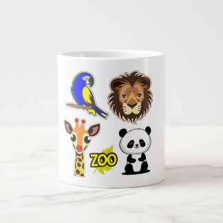 Dieren, dierentuinen, wilde dieren grote koffiekop