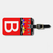 Dieren en Auto's Bagagelabel (Voorkant horizontaal)