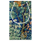 Dieren en bloemen, bos, William Morris Klein Cadeauzakje (Achterkant)