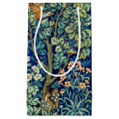 Dieren en bloemen, bos, William Morris Klein Cadeauzakje (Voorkant)