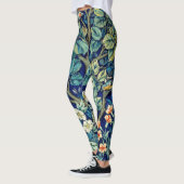 Dieren en bloemen, bos, William Morris Leggings (Links)