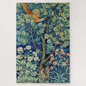 Dieren en bloemen, bos, William Morris Legpuzzel (Verticaal)