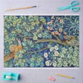 Dieren en bloemen, bos, William Morris Tissuepapier (Craft)