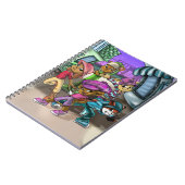 Dieren en hoeden notitieboek (Linkerzijde)