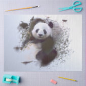 Dieren en kunst tissuepapier (Craft)