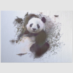 Dieren en kunst tissuepapier