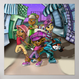 Dieren en Petten Poster