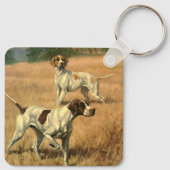 dieren, Engelstalige duiven Sleutelhanger (Achterkant)