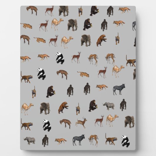 Dieren Fotoplaat (Voorkant)