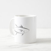 Dieren - geelvintonijn koffiemok (Voorkant links)