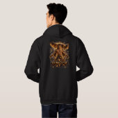 Dieren Geest Fantasy Adelaar Hoodie (Achterkant volledig)
