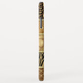 Dieren Gemengde Gouden Zebra Giraffe Slang Huiden Case-Mate iPhone Case (Achterkant/rechts)