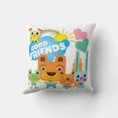 Dieren Goede Vrienden Kussen (Achterkant)