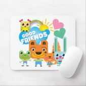 Dieren Goede Vrienden Muismat (Met muis)