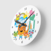 Dieren Goede Vrienden Ronde Klok (Hoek)