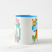 Dieren Goede Vrienden Tweekleurige Koffiemok (Center)