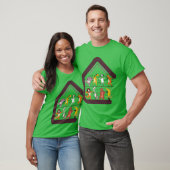 dieren grappig feest Dans familie T-shirt (Unisex)
