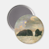 dieren, grizzly Beren van Albert Bierstadt Magneet (Voorkant / Achterkant)