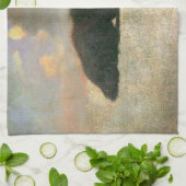 dieren, grizzly Beren van Albert Bierstadt Theedoek (Gevouwen)